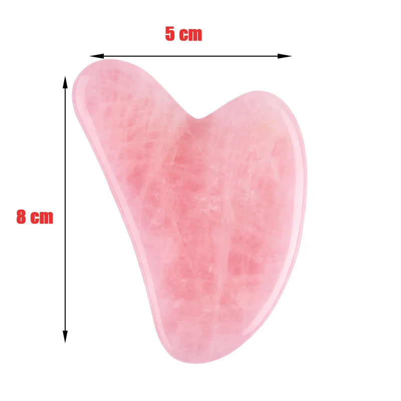 Rose Quartz Gua Sha Facial Tool