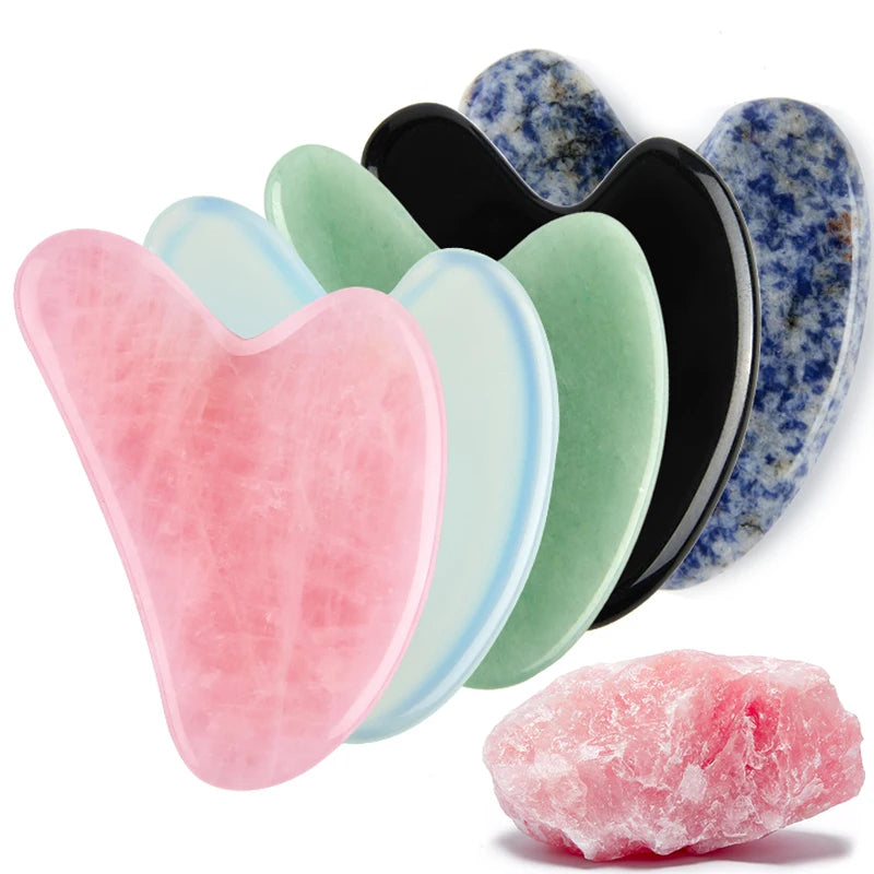 Rose Quartz Gua Sha Facial Tool